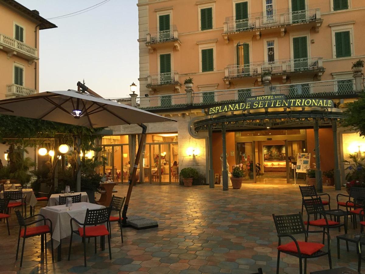 Hotel Settentrionale Esplanade Montecatini Terme Exterior foto